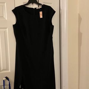 Loft Size 18 Black Dress